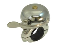 more-results: A traditional bell with a contoured adjustable dinger arm for easy operation with the 