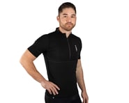 more-results: The Mons Royale Men's Cadence half zip short sleeve jersey is fully featured for long 
