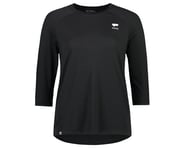 more-results: Mons Royale Women's Tarn Merino Shift Raglan 3/4 Sleeve Jersey (Black)