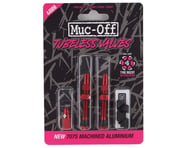 Muc-Off V2 Tubeless Presta Valves (Red) (Pair) | product-also-purchased