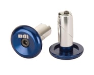 ODI Aluminum Handlebar Plugs Blue | product-related