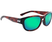 Optic Nerve Vesper Sunglasses (Matte Dark Demi) (Smoke Green Revo Lens) | product-related