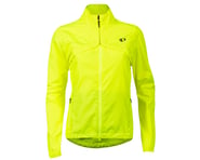 Pearl Izumi Women's Quest Barrier Convertible Jacket (Screaming Yellow/Turbulence) | product-related