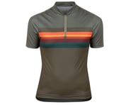 Pearl Izumi Jr Quest Short Sleeve Jersey (Pale Olive/Sunset Stripe) | product-related
