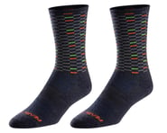 Pearl Izumi Merino Wool Tall Socks (Navy Dash) | product-related