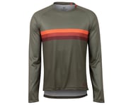Pearl Izumi Summit Long Sleeve Jersey (Pale Olive/Sunset Stripe) | product-related