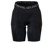 more-results: The Pearl Izumi Women's Transfer Padded Liner Shorts are made with mesh panels for add