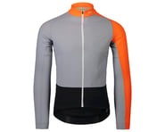 POC Essential Road Mid Long Sleeve Jersey (Granite Grey/Zink Orange) | product-related