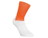 POC Essential Road Sock (Zink Orange/Hydrogen White) | product-related