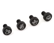 more-results: Portland Design Works Zit Bitz Decorative Frame Bolts (Black) (Hands) (4-Pack)