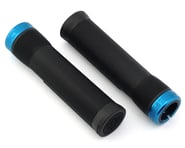 more-results: Race Face Chester Lock-On Grips (Black/Turquoise)