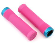 more-results: Race Face Chester Lock-On Grips (Magenta/Turquoise)