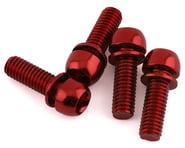 Reverse Components Disc Brake Caliper Bolts (Red) (M6 x 18) (4) | product-related