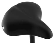 Serfas Classic Cruiser Saddle (Black) (Steel Rails) | product-related