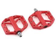 more-results: The GR400 pedals are a grippy flat pedal that is designed for trail riding with a shap