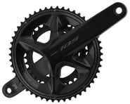 more-results: The Shimano 105 FC-R7100 Hollowtech 2 Crankset features high-end design handed down fr