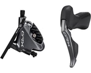 more-results: The Shimano GRX ST-RX815 Di2 shift/brake lever integrates electronic shifting with imp