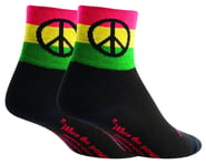 more-results: The Sock Guy Peace 3 Socks spread much love across your feet. Featuring a peace symbol