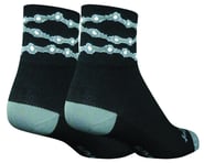 more-results: The Sock Guy Chains socks feature a bicycle chain design on the cuff. Let's face it, i