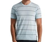 more-results: Specialized Men's Drirelease Tech Tee (Ice Blue/Stripe) (XL)