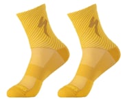 Specialized Soft Air Road Mid Socks (Brassy Yellow/Golden Yellow Stripe) | product-also-purchased