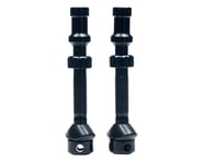 more-results: Stan's Universal+ tubeless Valves feature a black-anodized, two-piece alloy base with 