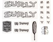 more-results: Surly Big Dummy Frame Decal Set (Metallic Silver)