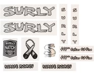 more-results: Surly Karate Monkey Frame Decal Set (Metallic Silver)