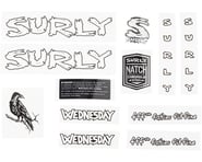 more-results: Surly Wednesday Decal Set, in standard black or white options. Features: For repair or