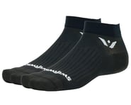 more-results: The Swiftwick Aspire One Socks are firm compression socks with a one-inch, double cuff