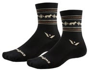 Swiftwick Vision Five Winter Socks (Black Wolves) | product-also-purchased