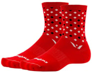 Swiftwick Vision Five Socks (Red/Black) | product-related