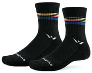 Swiftwick Pursuit Hike Six Lightweight Socks (Sunset Stripe) | product-related
