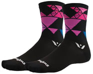Swiftwick Vision Six Geometric Socks (Black) | product-also-purchased