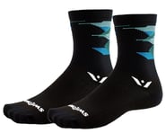 Swiftwick Vision Six Geometry Triangles Socks (Black) | product-also-purchased