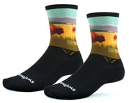 Swiftwick Vision Six Socks (Yellowstone Bison) | product-related