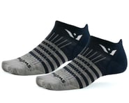 Swiftwick Pursuit Zero Tab Ultralight Socks (Stripes Navy Heather) | product-related