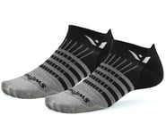 Swiftwick Pursuit Zero Tab Ultralight Socks (Heather Black) | product-related