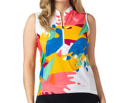 more-results: The Terry Breakaway Mesh Women's Sleeveless Jersey has a loose and airy fit to accommo