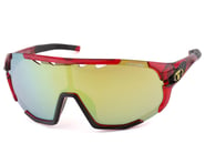 Tifosi Sledge Sunglasses (Crystal Red) (Clarion Yellow, AC Red & Clear Lenses) | product-related