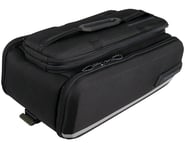 more-results: Topeak E-Xplore Trunkbag. Features: A weather proof trunkbag not only capable of stori