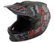 Troy Lee Designs D3 Fiberlite Full Face Helmet (Anarchy Olive) | product-related