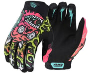 Troy Lee Designs Youth Air Gloves (Skull Demon Orange/Green) | product-related
