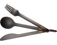 Vargo Titanium Spoon-Knife-Fork Set (Titanium) | product-related