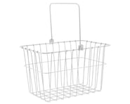 more-results: Wald 133 Standard Lift-Off Front Bike Basket (White)