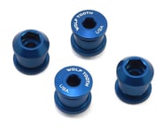 Wolf Tooth Components Dual Hex Fitting Chainring Bolts (Blue) (6mm) | product-related