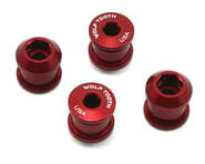 Wolf Tooth Components Dual Hex Fitting Chainring Bolts (Red) (6mm) | product-related