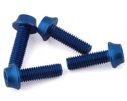 Wolf Tooth Components Aluminum Bottle Cage Bolts (Blue) (4 -Pack) | product-related