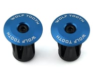 Wolf Tooth Components Alloy Bar End Plugs (Blue) | product-also-purchased