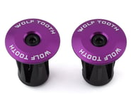 Wolf Tooth Components Alloy Bar End Plugs (Purple) | product-related
